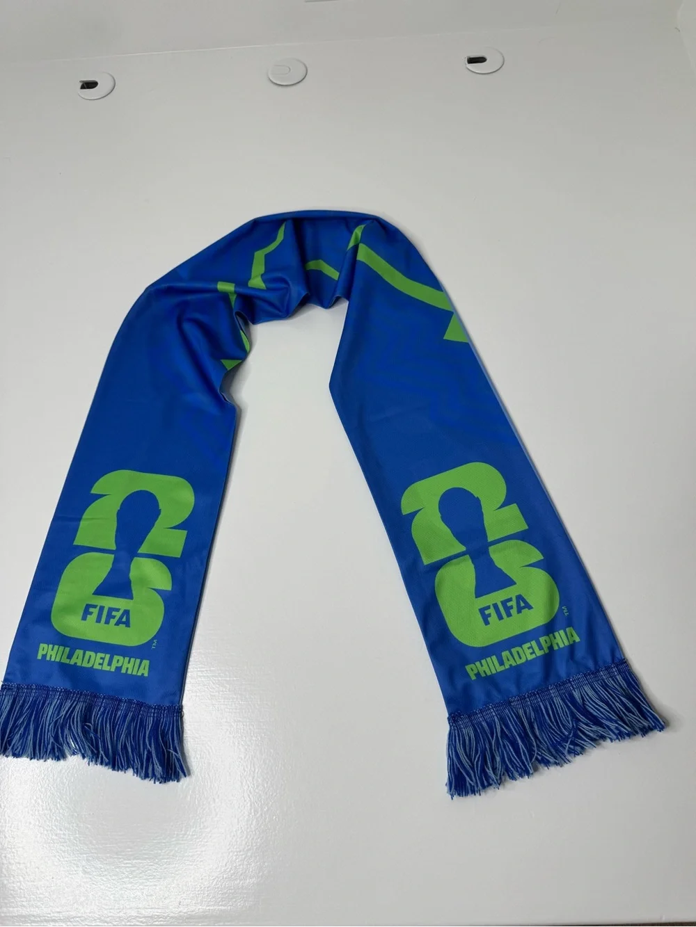 FIFA Philadelphia Blue & Lime Fan Scarf